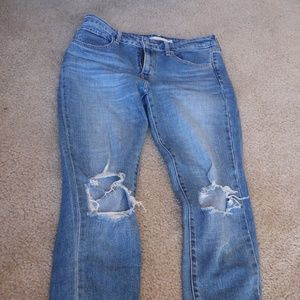 High-rise skinny Levi's 721